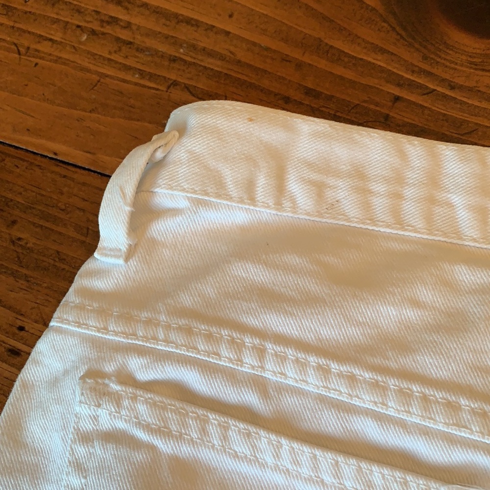 ** Authentic Forenza White Jean Shorts L - Picture 14 of 16